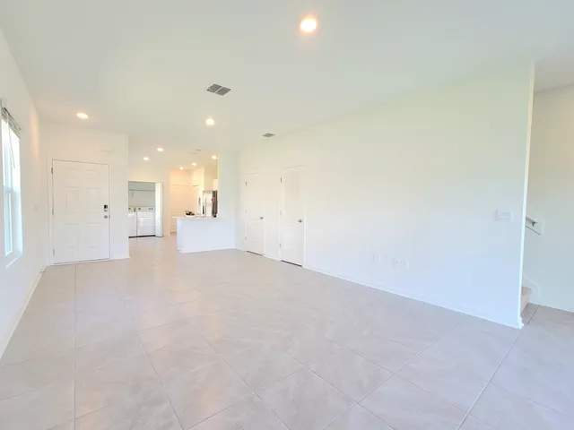 a view of empty room