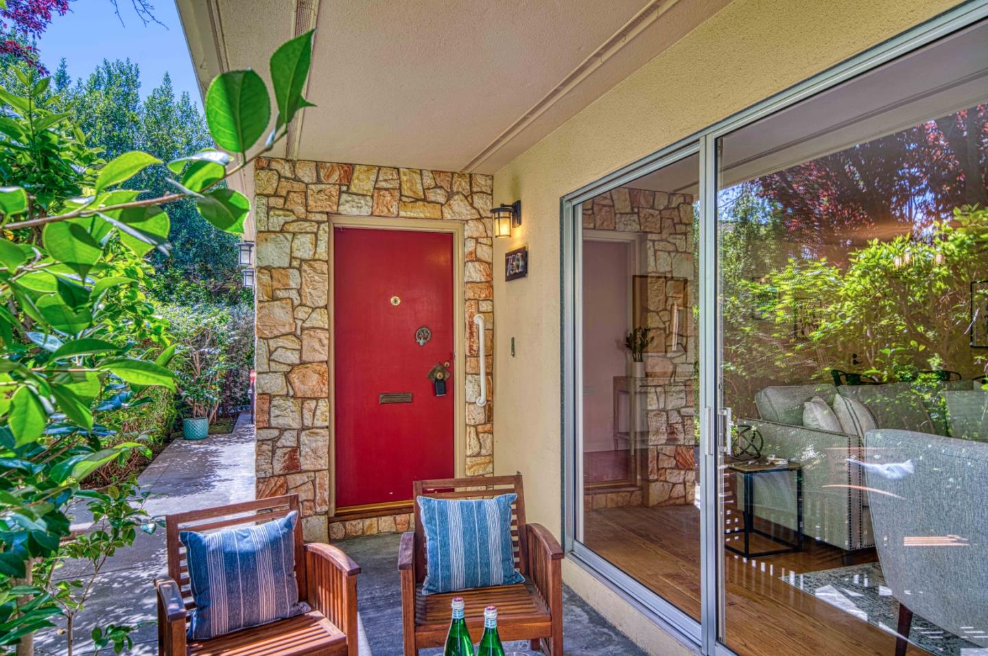 760 University Avenue Palo Alto, CA 94301 - Photo 2 of 25 a view of front door and deck