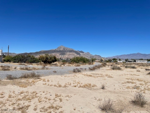 3681 Quail Run Road Pahrump, NV 89060 - Photo 11 of 11 View of mountain background featuring a desert landscape
