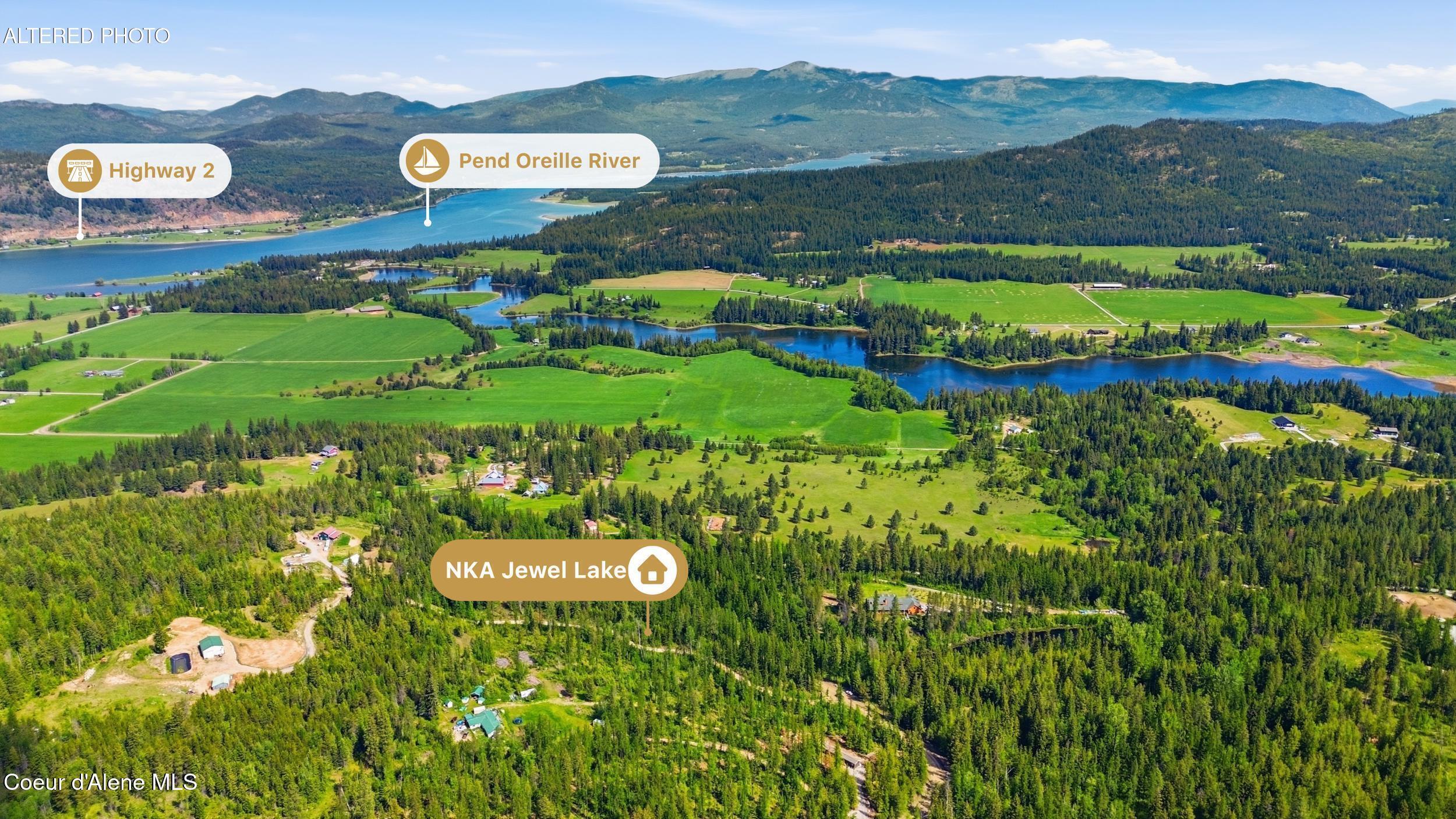 Nka Jewel Lake Road Sagle, ID 83860 - Photo 17 of 23 Location Aerial