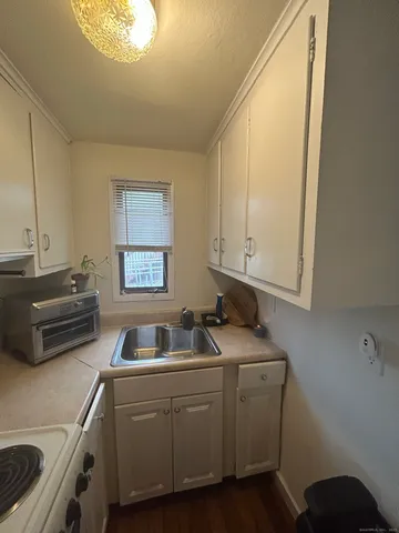 a room with storage and utility