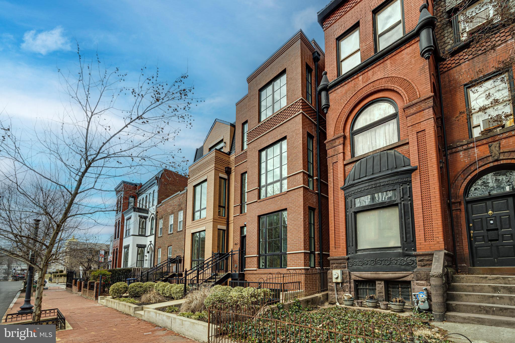 467 M Street Northwest, Unit 1 Washington, DC 20001 - Photo 4 of 43 Street view in the Winter