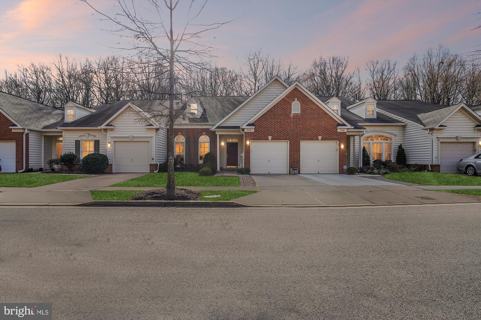 front view of house with a yard