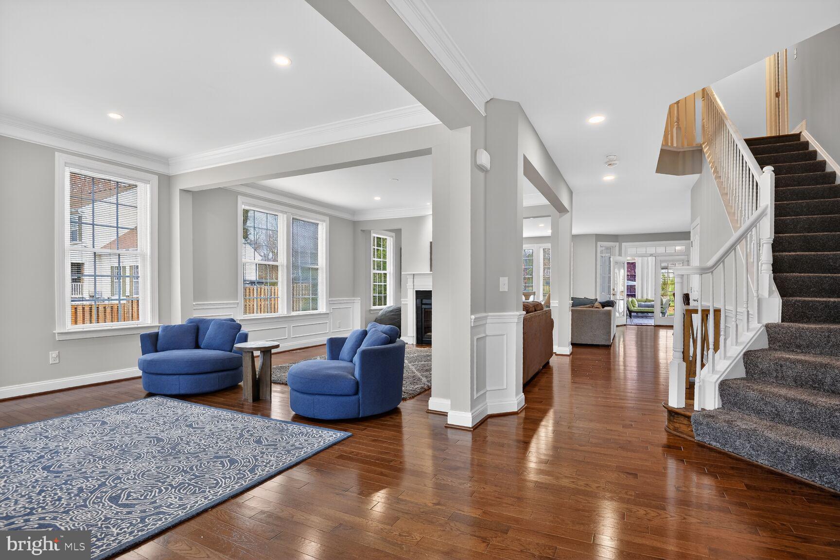 8808 Talbert Road Lorton, VA 22079 - Photo 3 of 52 a living room with furniture and a window