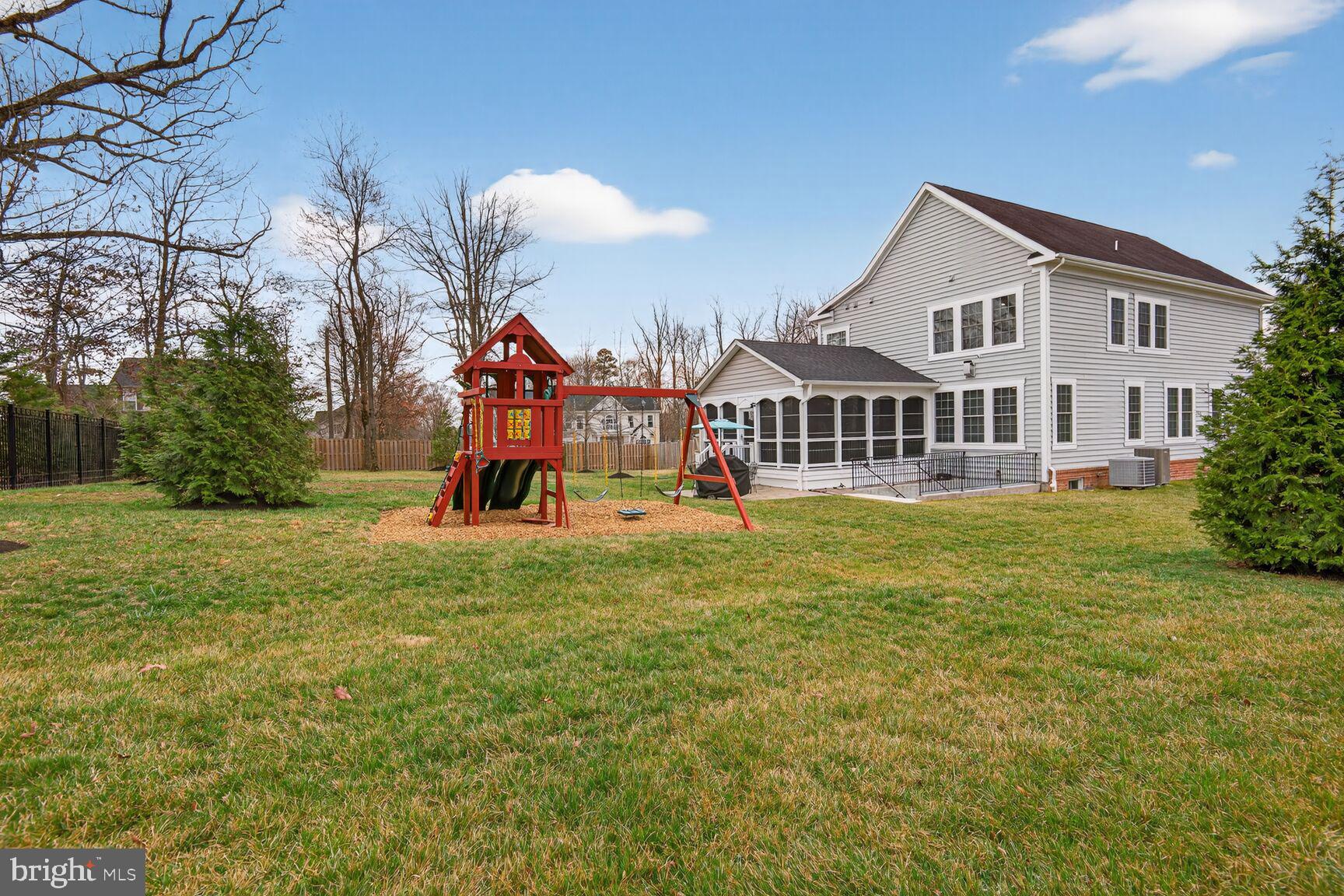 8808 Talbert Road Lorton, VA 22079 - Photo 49 of 52 a view of a house with a big yard