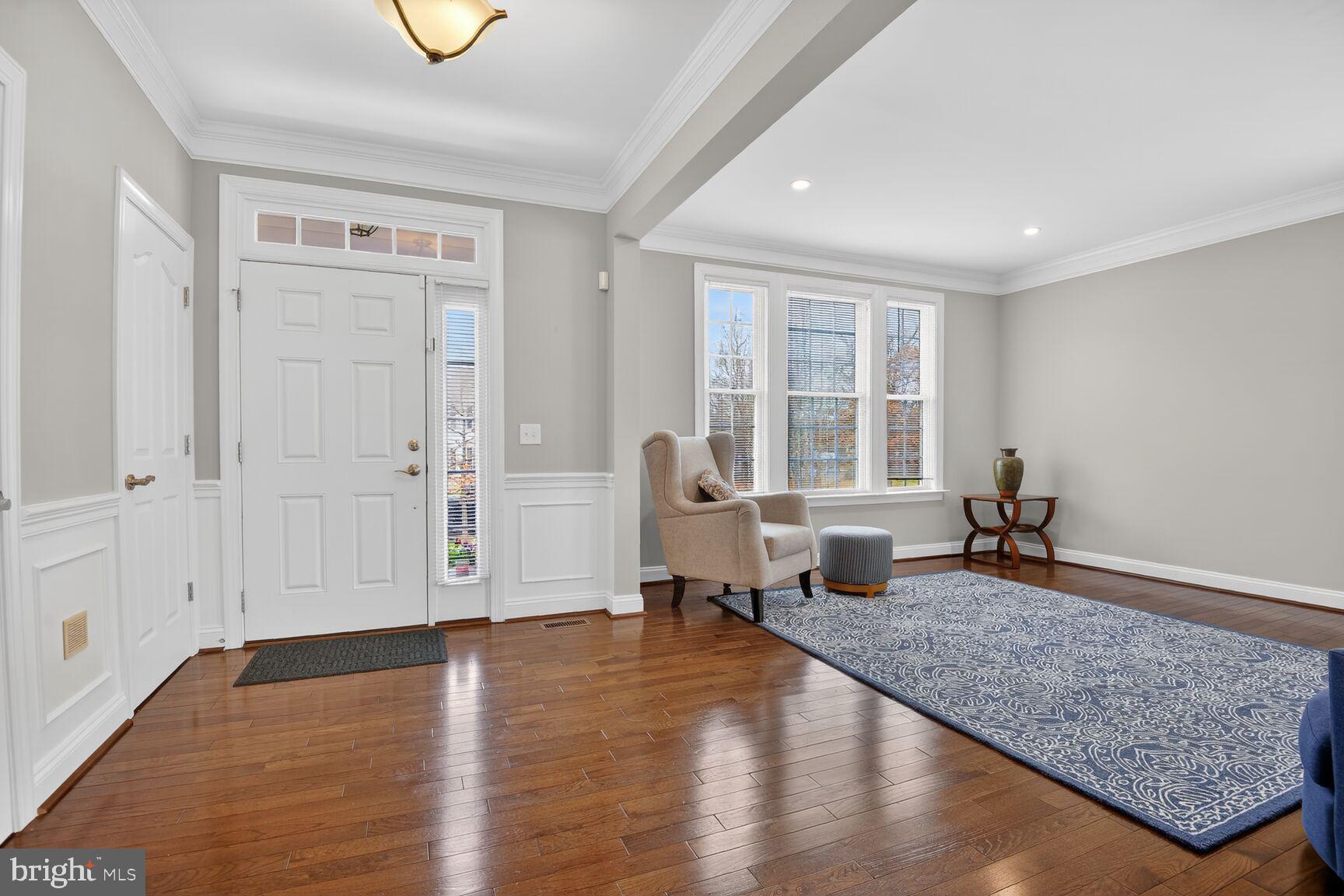 8808 Talbert Road Lorton, VA 22079 - Photo 5 of 52 a living room with furniture window and wooden floor
