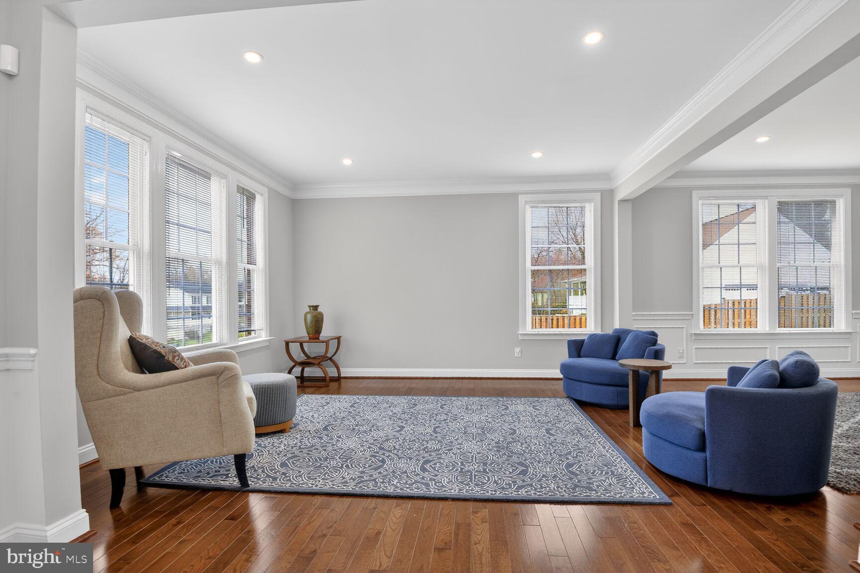 8808 Talbert Road Lorton, VA 22079 - Photo 8 of 52 a living room with furniture and windows