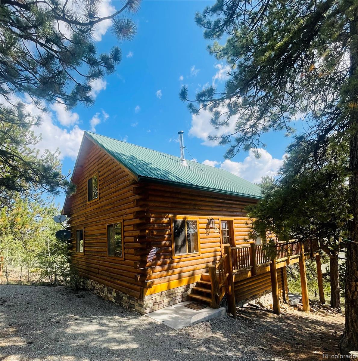 2578 Redhill Road Fairplay, CO 80440 - Photo 4 of 48 a view of a house with a yard