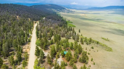 a view of a bunch of trees