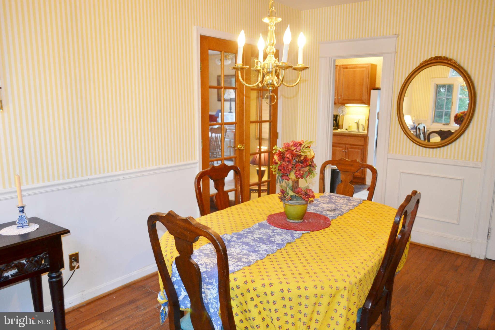 747 Anneslie Road Baltimore, MD 21212 - Photo 4 of 29 Hardwood Floors in the Dining Room