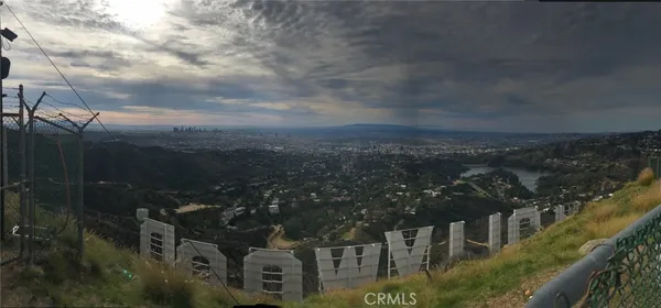 a view of city from balcony