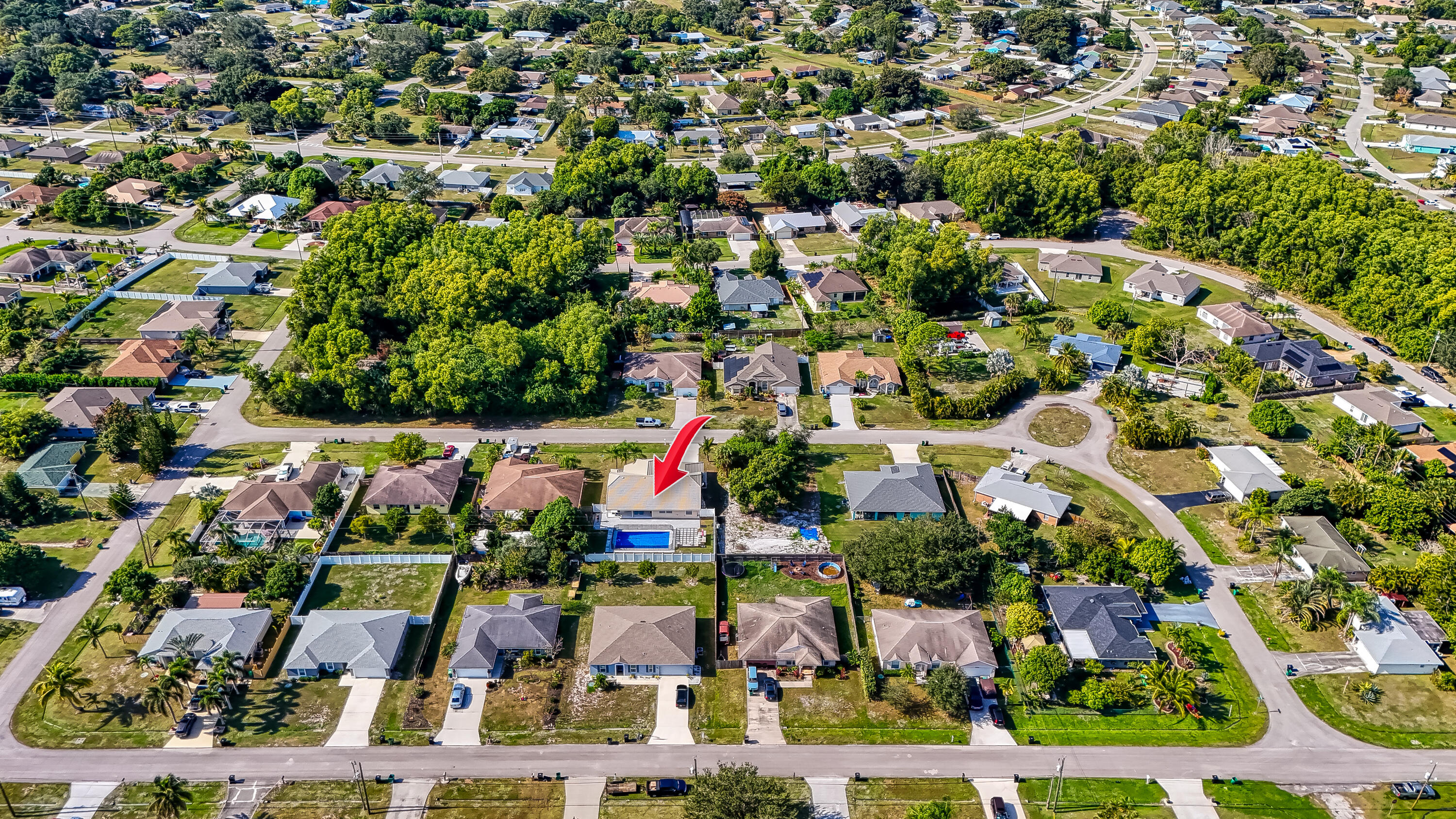 2962 Southwest Coastal Terrace Port St. Lucie, FL 34953 - Photo 58 of 59 an aerial view of multiple house