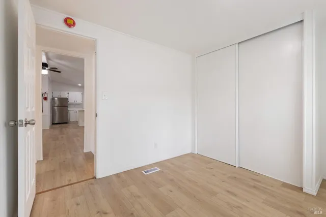 a view of empty room