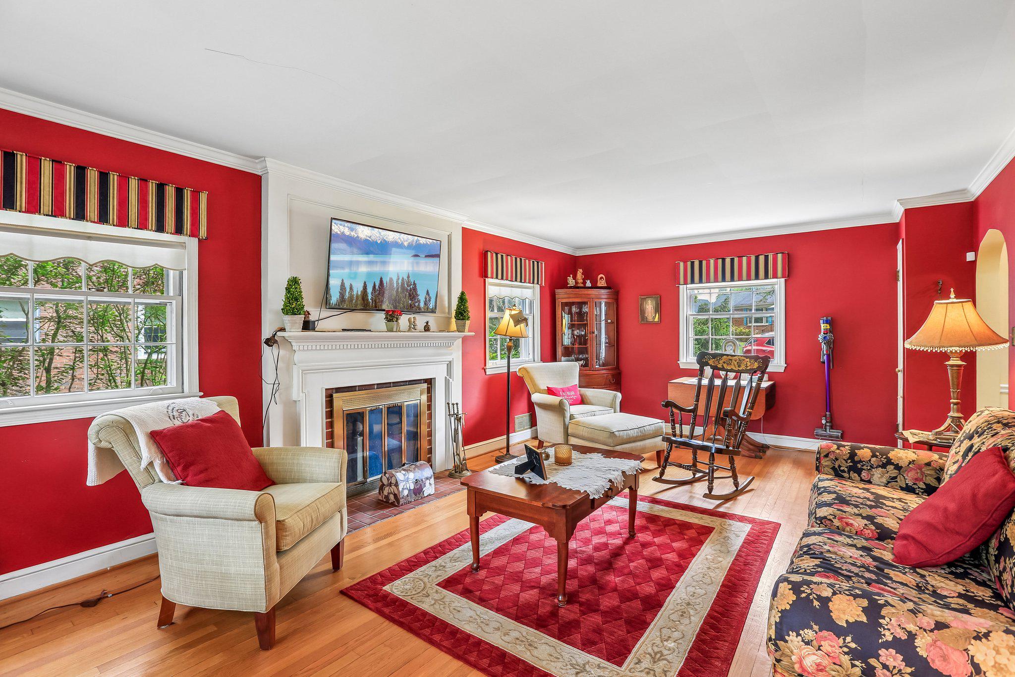 221 Patuxent Road Laurel, MD 20707 - Photo 3 of 33 Vibrant living space with cozy charm.