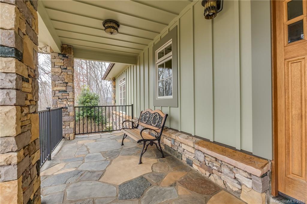 1723 Clark Road Rutherfordton, NC 28139 - Photo 28 of 37 a view of a balcony with chair and glass door
