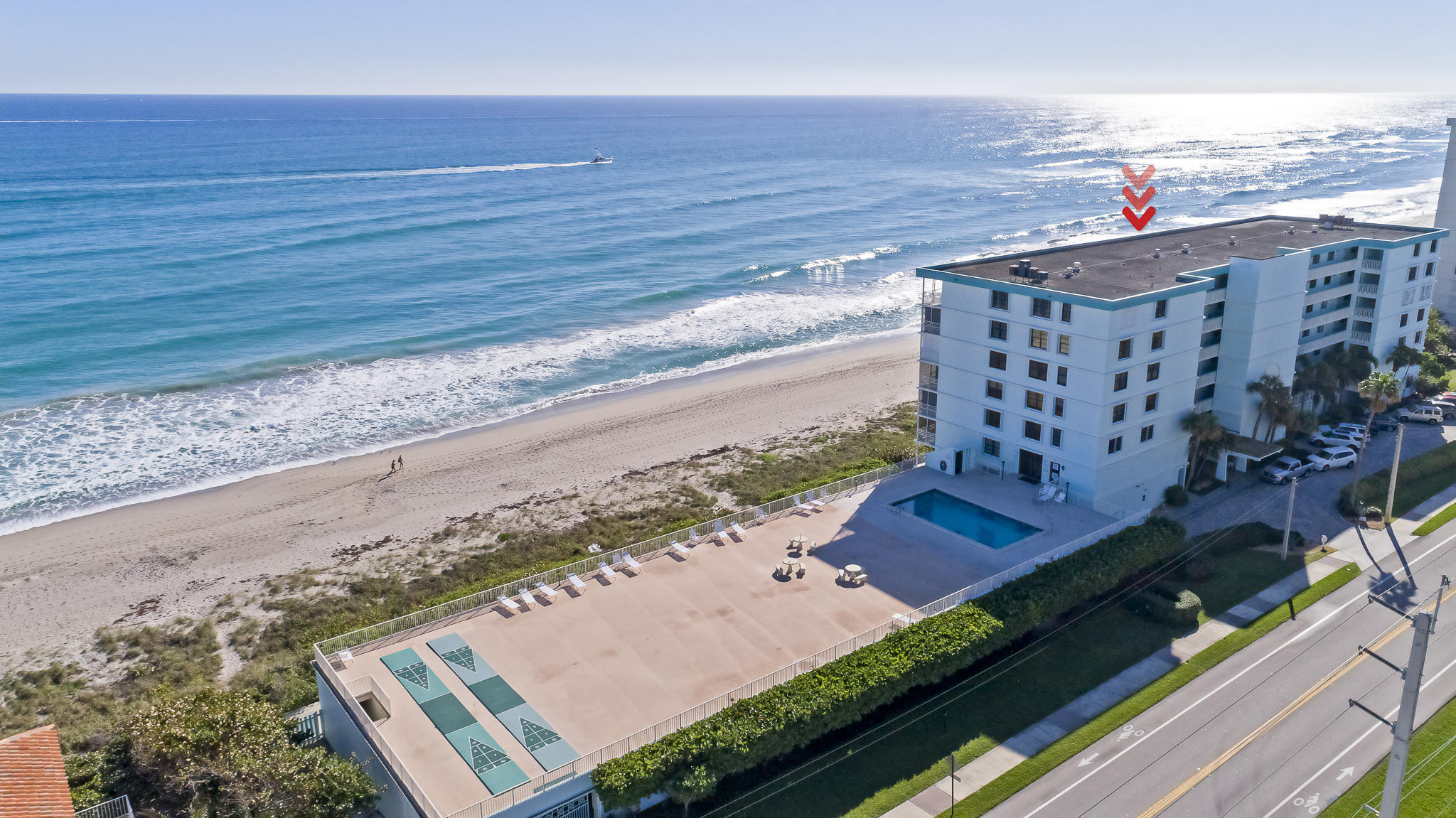 900 Ocean Drive, Unit 403 Juno Beach, FL 33408 - Photo 13 of 15 a view of an outdoor space