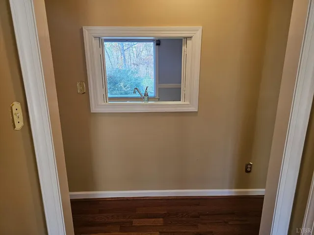 a living room with a fireplace