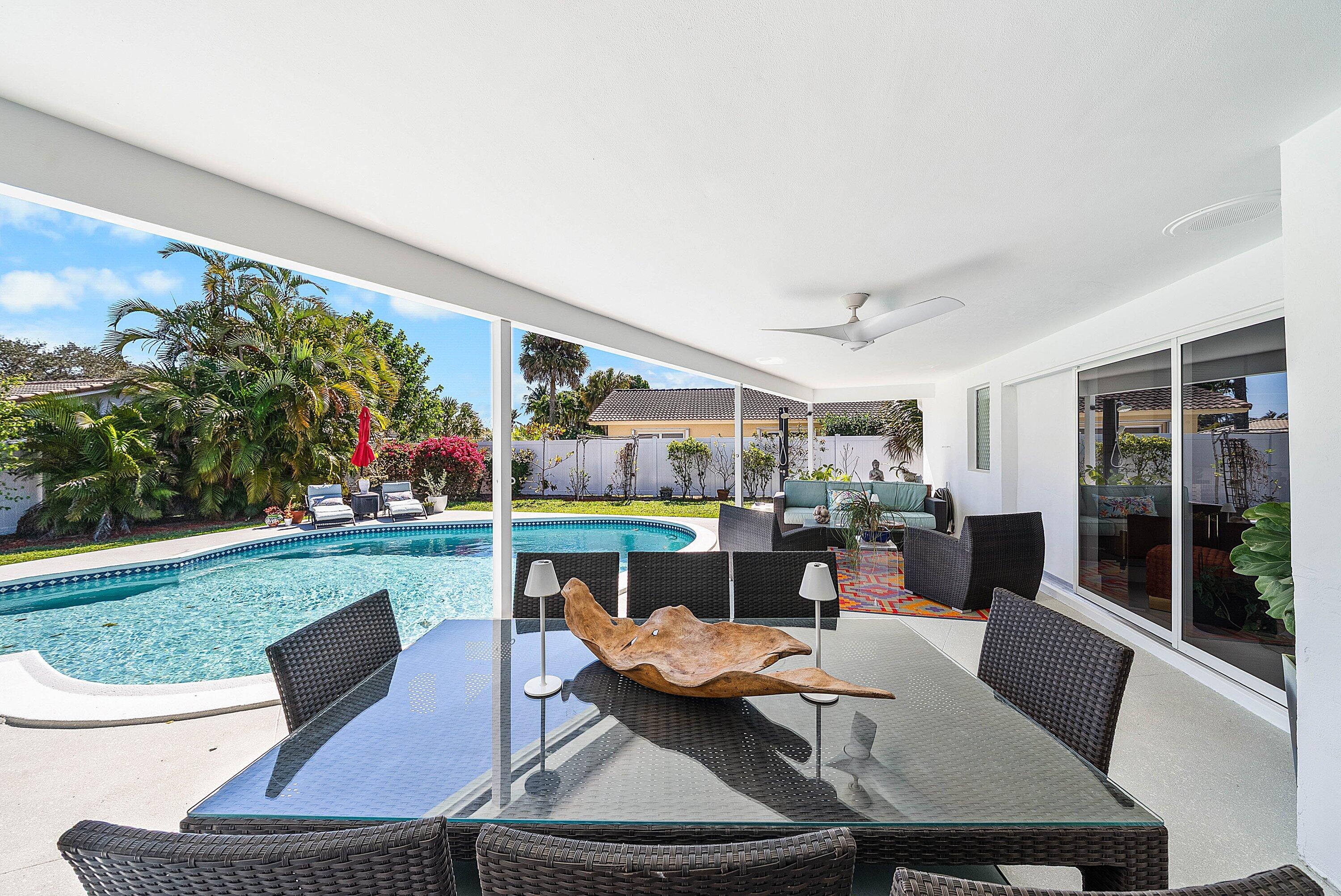 1387 Southwest 12th Street Boca Raton, FL 33486 - Photo 25 of 39 Covered Patio