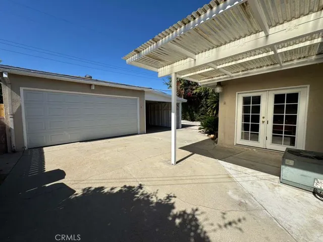 a view of a building with a outdoor space