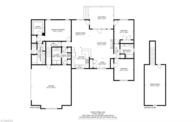 $539,900 | 183 Oak Leaf Drive, Reidsville, NC 27320