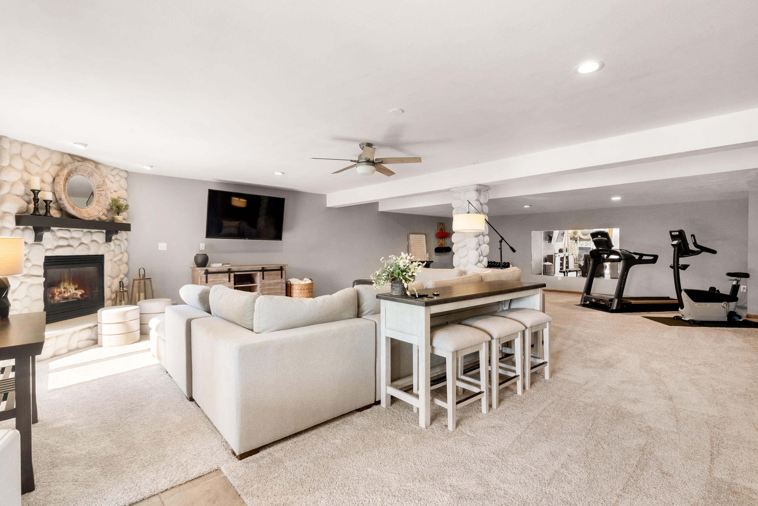 618 2 Rivers Drive Mukwonago, WI 53149 - Photo 32 of 59 Incredible Recreation and Media Room