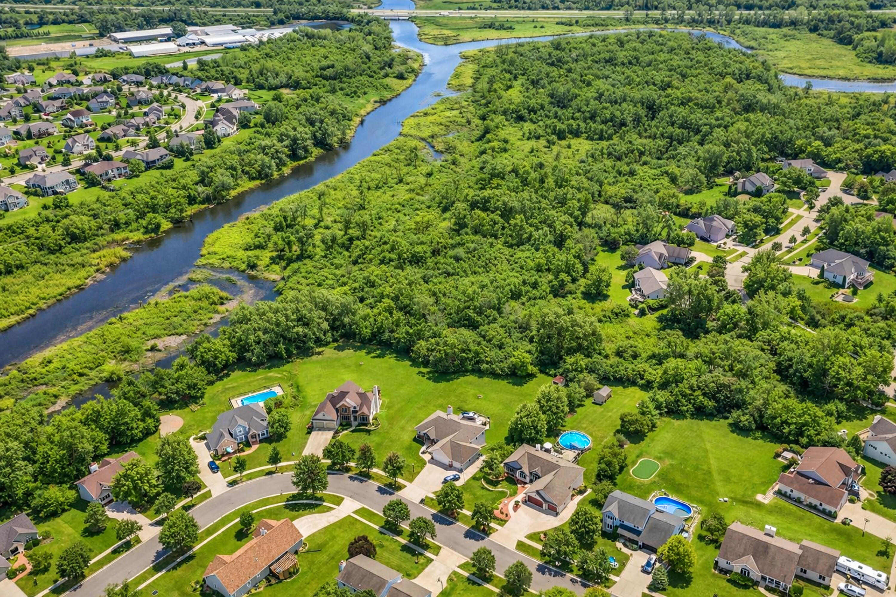 618 2 Rivers Drive Mukwonago, WI 53149 - Photo 58 of 59 Conservancy Adjoins Fox River