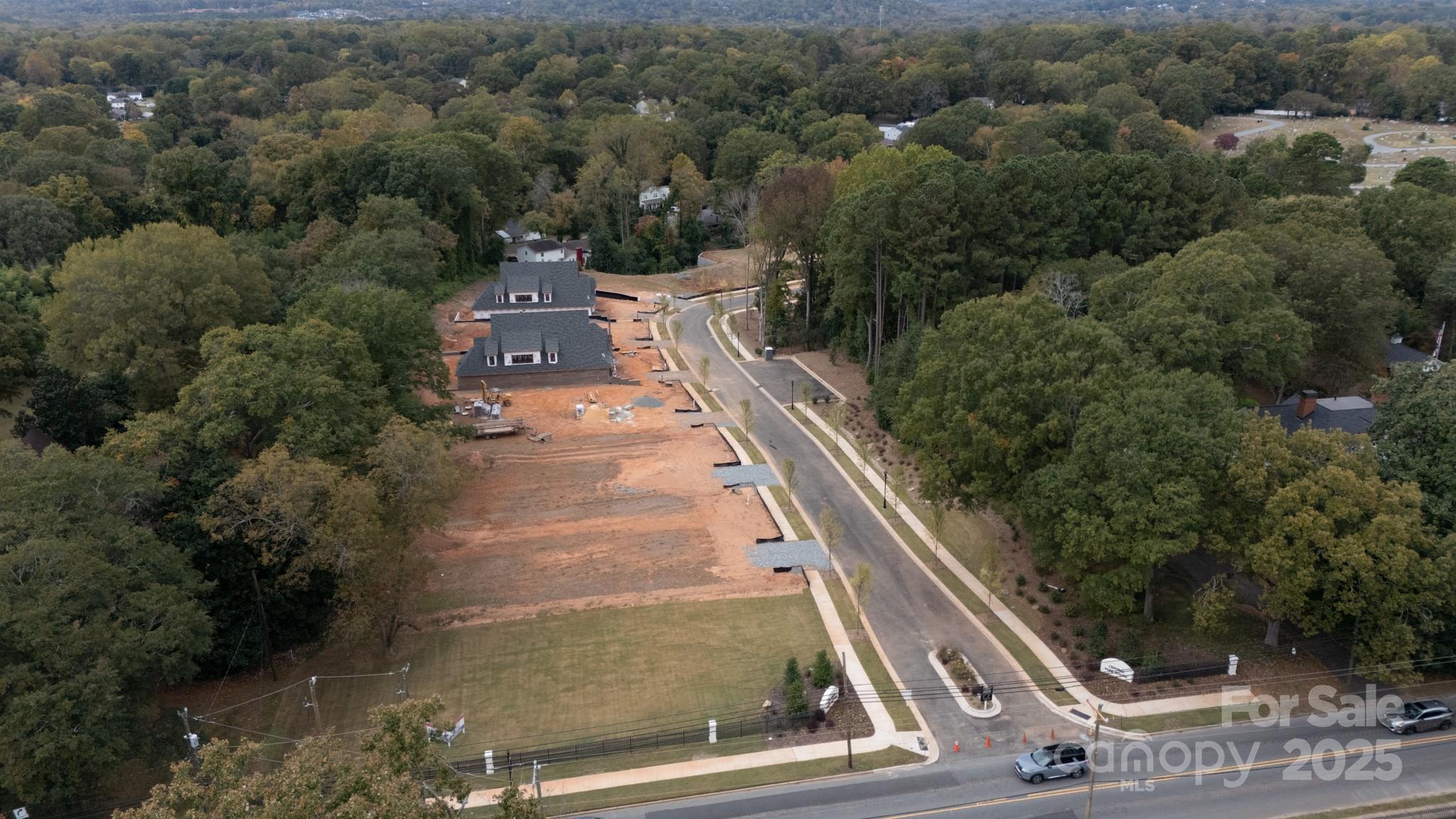 525 Winding Way Belmont, NC 28012 - Photo 5 of 41 an aerial view of residential houses with outdoor space