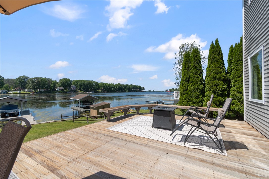 8249 Dogwood Road Huron, NY 14590 - Photo 24 of 33 Deck recently power washed so you could stain YOUR