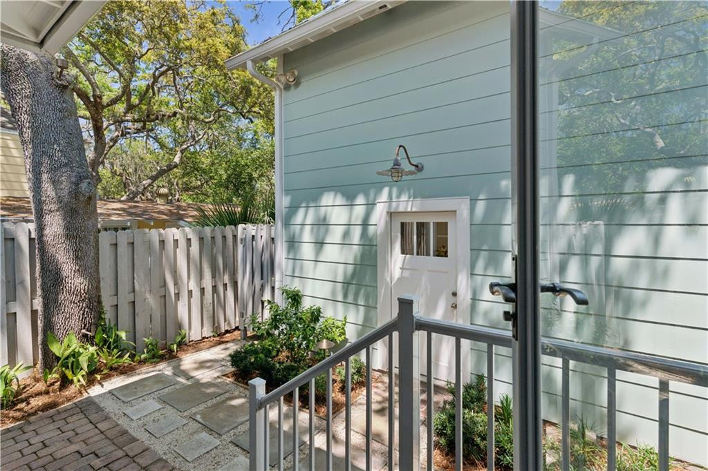 4316 5th Street St. Simons Island, GA 31522 - Photo 49 of 58 Entrance to detached garage