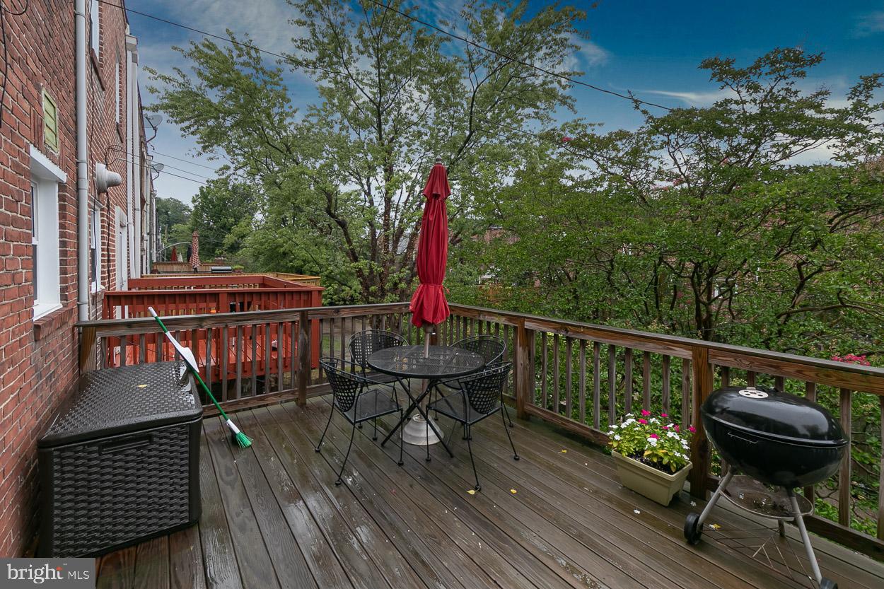 3703 Elkader Road Baltimore, MD 21218 - Photo 32 of 34 Outside deck for entertaining
