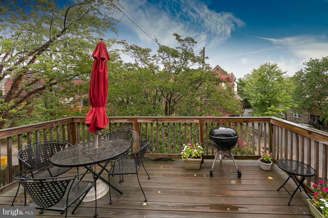 3703 Elkader Road Baltimore, MD 21218 - Photo 33 of 34 Outside deck for entertaining