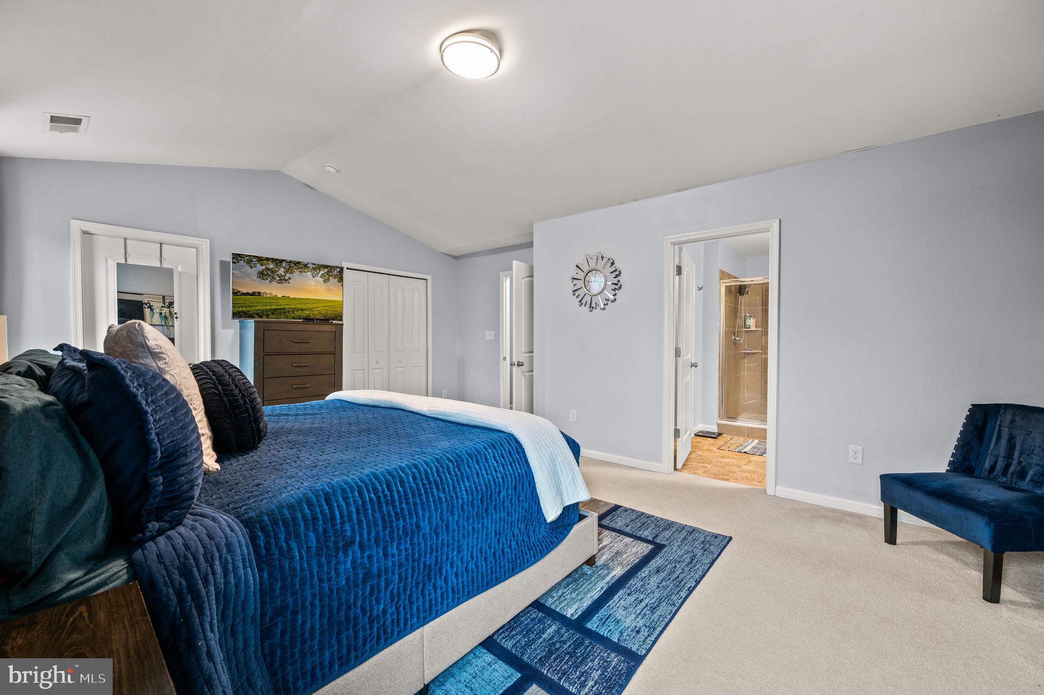 131 Time Circle Bear, DE 19701 - Photo 27 of 35 a bedroom with a bed and a couch