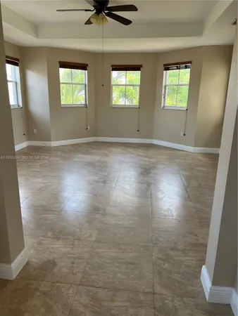a view of hallway with stairs
