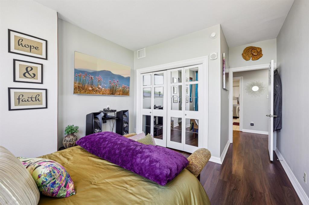 5200 Keller Springs Road, Unit 815 Dallas, TX 75248 - Photo 17 of 35 a bedroom with a bed and a window