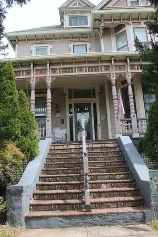 a view of house and front view of a house
