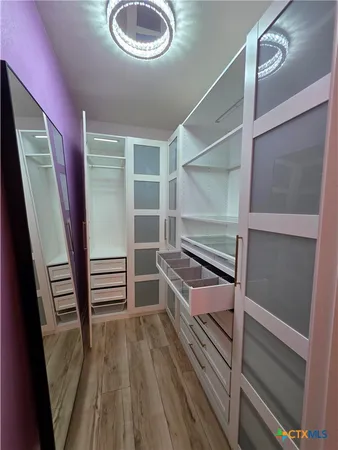 a view of wooden floor in a room