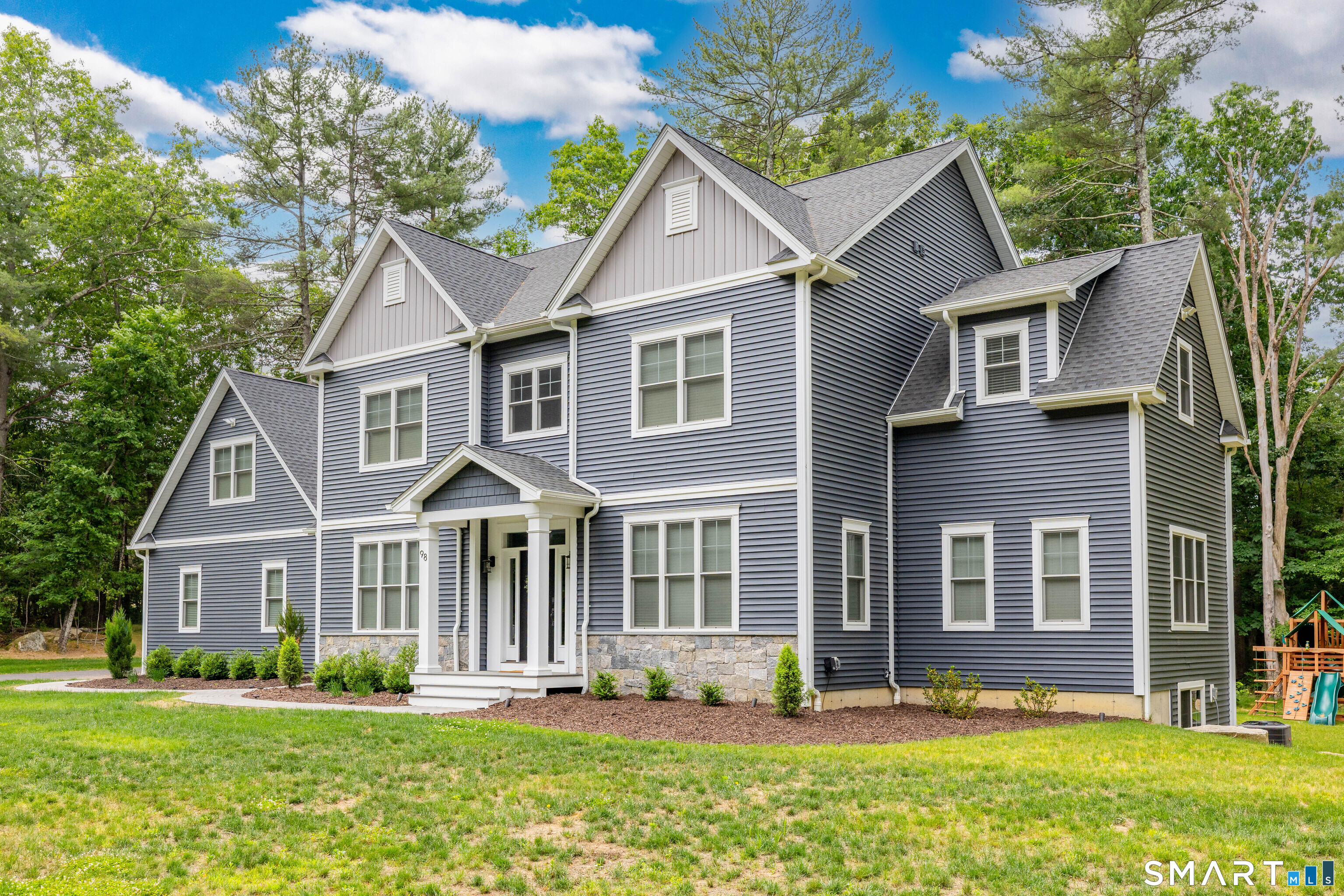 Welcome to 98 Ladd Road in Tolland CT - Exceptional construction by Nordic Builders, built in 2024.