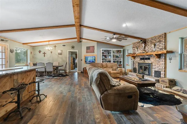 a large kitchen with lots of counter space and a sink