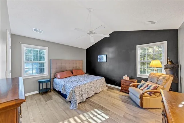 a view of a chairs and table in the patio