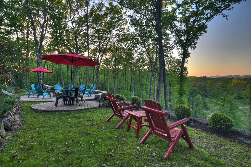 329 Robinson Thomas Road Morganton, GA 30560 - Photo 71 of 96 a view of a chair and table in the garden