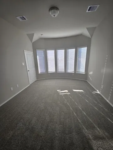 a close view of closet