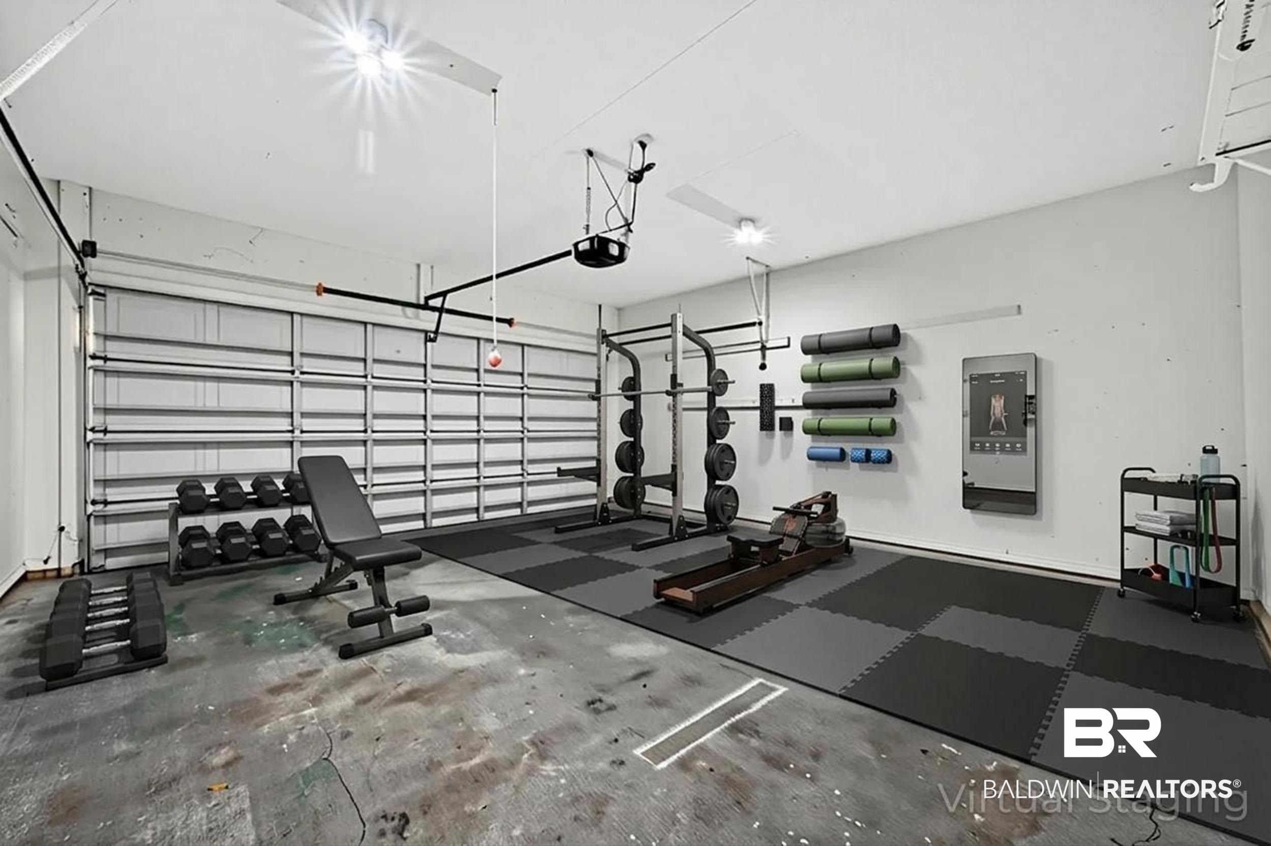 7050 Highpointe Place West Daphne, AL 36527 - Photo 60 of 66 Exercise area with a garage