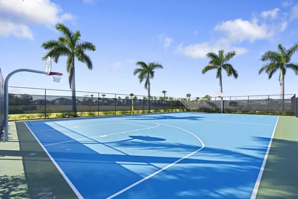a view of a tennis court
