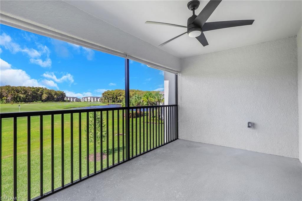 6047 Ellerston Way, Unit 2125 Ave Maria, FL 34142 - Photo 27 of 41 Back lanai on golf course
