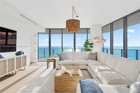 a bedroom with a bed and a table