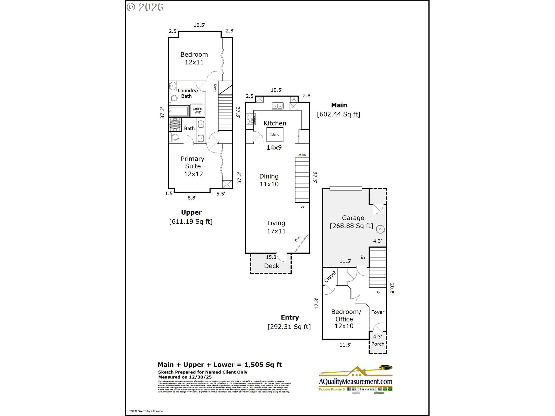 723 Southeast Fairwinds Loop, Unit BLDG H Vancouver, WA 98661 - Photo 33 of 34 a picture of a floor plan