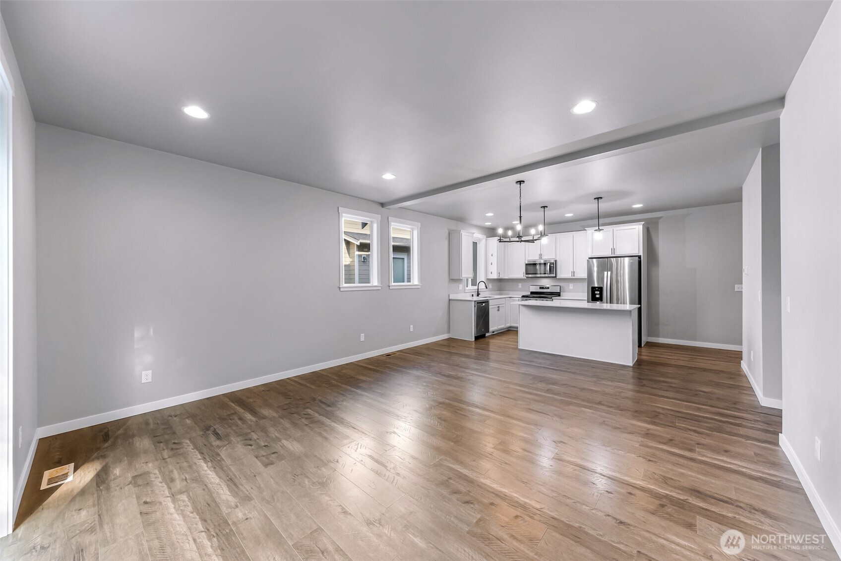 2058 Andre Court Ferndale, WA 98248 - Photo 23 of 39 a view of kitchen with wooden floor