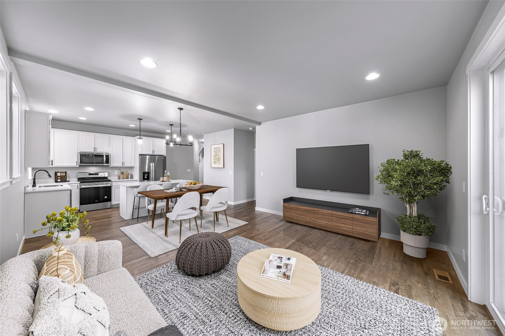 2058 Andre Court Ferndale, WA 98248 - Photo 5 of 39 a living room with furniture and a potted plant
