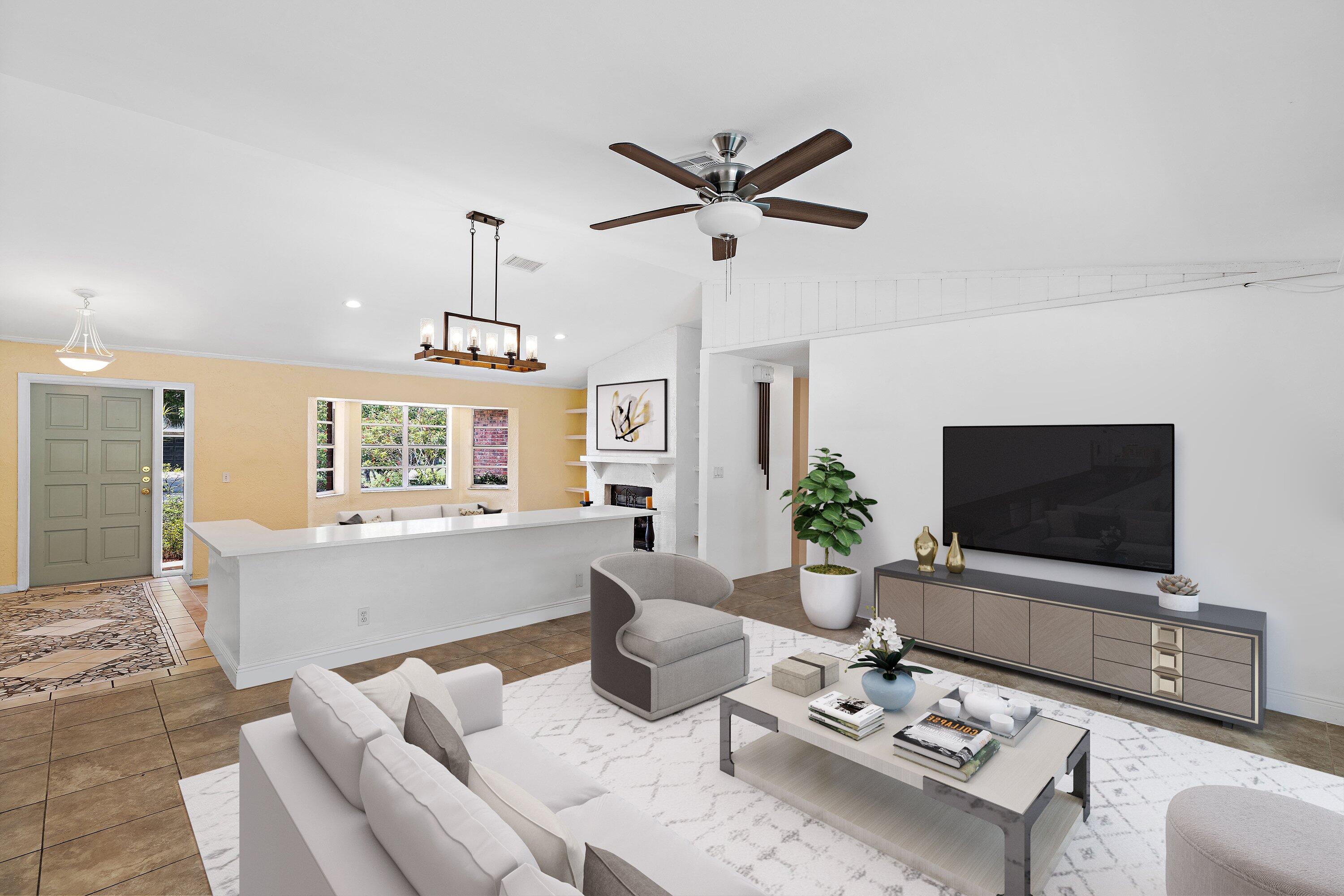 17320 Lake Park Road Boca Raton, FL 33487 - Photo 4 of 36 Living Room