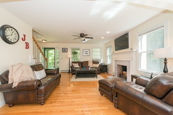 39 R Kimball Road Amesbury, MA 01913 - Photo 6 of 28 a living room with furniture and a fireplace